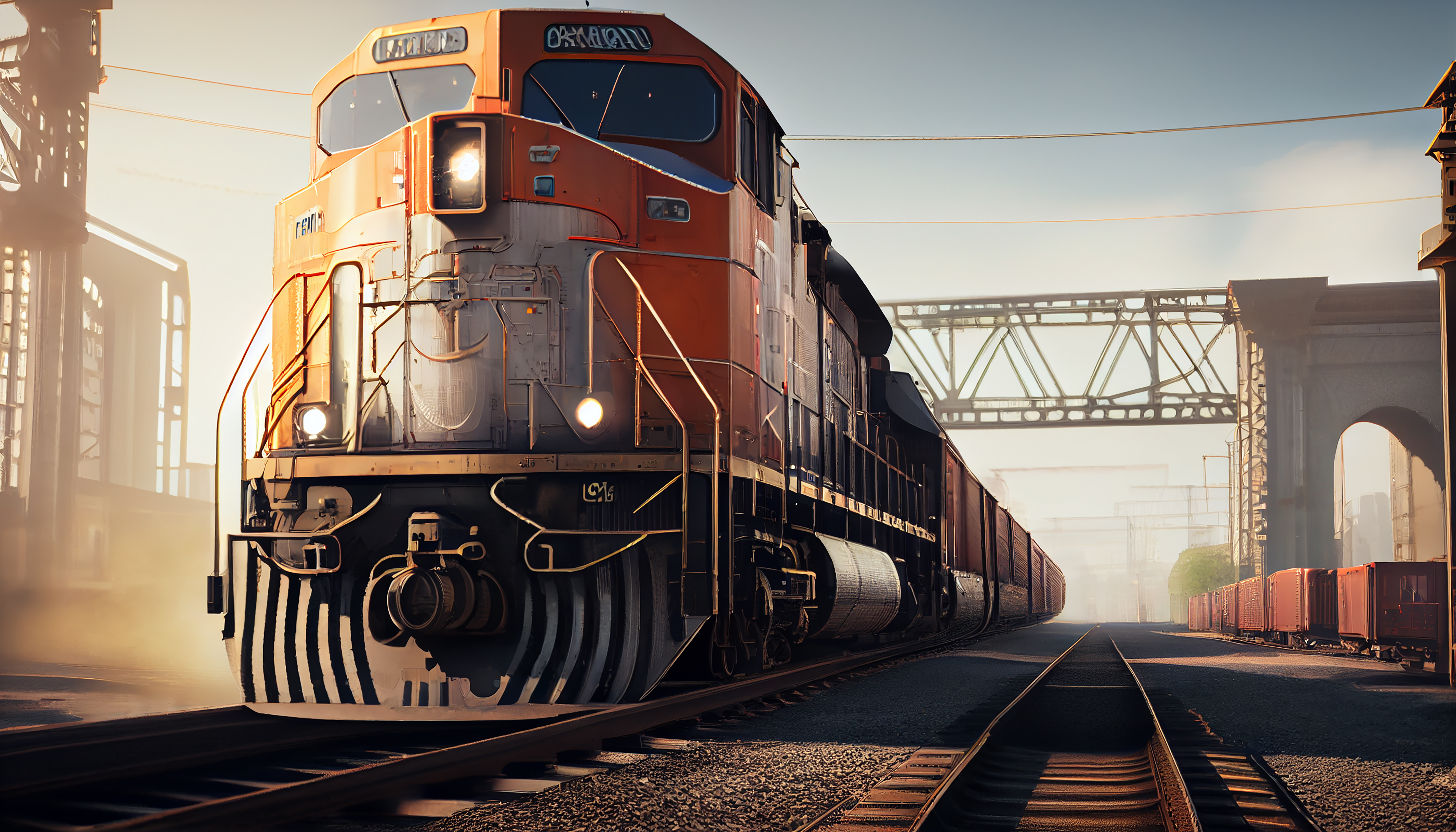train background